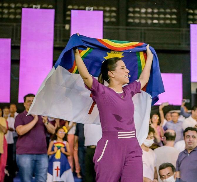 Raquel Lyra lança pré-campanha ao Governo do Estado durante evento em Caruaru