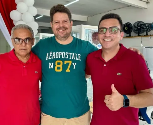 George Borja comemora apoio de Doutor Gilvaney Júnior